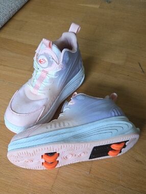 Pastel Ombre Pink to Lavender Rolling SKATE Sneakers
